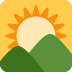 🌄 Zonsopgang boven bergen Emoji Betekenis