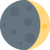 🌒 Wassende maansikkel Emoji Betekenis