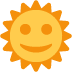 🌞 Zon met gezicht Emoji Betekenis