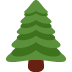 🌲 Groenblijvende boom Emoji Betekenis