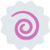 🍥 Viskoekje met Swirl Emoji-betekenis
