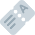 🎫 Ticket-emoji Betekenis