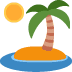 🏝 Woestijneiland Emoji Betekenis