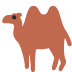 🐫 Kameel-emoji met twee bulten Betekenis