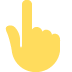 👆 Backhand-index die omhoog wijst Emoji-betekenis