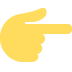 👉 Backhand-index die naar rechts wijst Emoji-betekenis