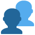👥 Emoji Betekenis: Bustes in silhouet