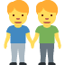 👬 Mannen hand in hand Emoji Betekenis