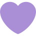 💜Paars hart Emoji Betekenis