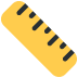 📏 Rechte liniaal Emoji Betekenis