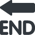 🔚 Eindepijl Emoji Betekenis
