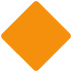🔶 Grote oranje diamant Emoji Betekenis