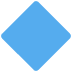🔷 Grote blauwe diamant Emoji Betekenis