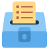 🗳 Stembus met de betekenis van Stembiljet-emoji