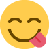 😋 Gezicht genieten van voedsel Emoji Betekenis