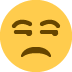 😒 Unamused Face Emoji Betekenis