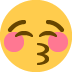 😚 Gezicht kussen met gesloten ogen Emoji Betekenis