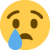😢 Huilend gezicht Emoji Betekenis