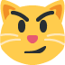 😼 Kat met wrange glimlach Emoji Betekenis