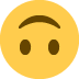 🙃 Ondersteboven gezicht Emoji Betekenis