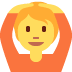 🙆‍♀ Vrouw gebaart OK Emoji Betekenis