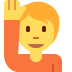 🙋 Persoon die hand opsteekt Emoji Betekenis