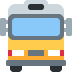 Aankomende bus-emoji Betekenis 🚍