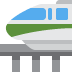 🚝 Monorail emoji betekenis