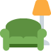 🛋️ Bank en lamp Emoji Betekenis