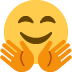🤗 Lachend gezicht met open handen Emoji Betekenis