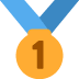 🥇 Medaille voor de 1e plaats Emoji Betekenis