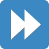 ⏩ Snel vooruitspoelen-knop Emoji Betekenis