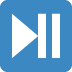 ⏯ Knop Emoji Betekenis afspelen of pauzeren